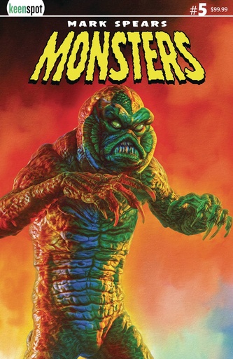 [MAR251451] Mark Spears Monsters #5 (Cover G Metal Variant)