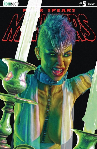 [MAR251446] Mark Spears Monsters #5 (Cover B Haircut Variant)