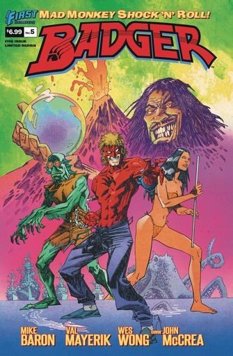 [MAR251377] Badger: Mad Monkey Shock 'n' Roll #5 of 5