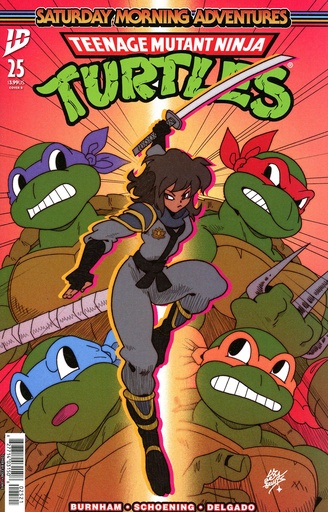 [MAR250956] TMNT: Saturday Morning Adventures Continued #25 (Cover B Corey Lewis)