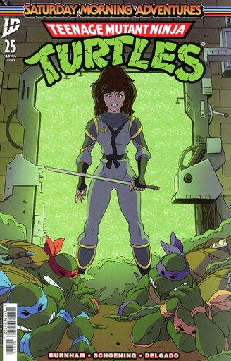 [MAR250955] Teenage Mutant Ninja Turtles: Saturday Morning Adventures Continued #25 (Cover A Dan Schoening)