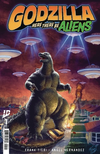 [MAR250911] Godzilla: Here There Be Aliens #1 (Cover A Fero Pe)