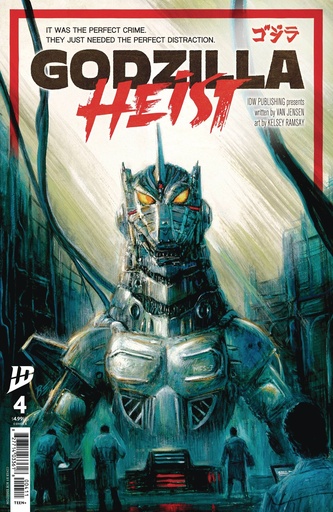 [MAR250909] Godzilla: Heist #4 (Cover A Bob Eggleton)