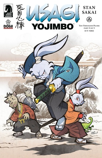 [MAR250881] Usagi Yojimbo: Ten Thousand Plums #4 (Cover B Hitoshi Ariga)