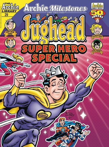 [MAR250771] Archie Milestones Jumbo Comics Digest #29 (Jughead Super Hero Special)