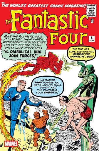 [MAR250672] Fantastic Four #6 (Facsimile Edition Foil Variant)