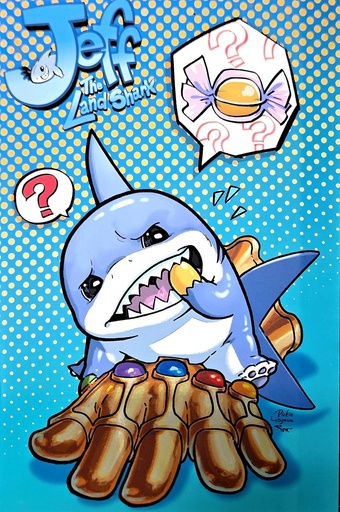 [MAR250651] Jeff the Land Shark #1 (Rickie Yagawa Foil Variant)