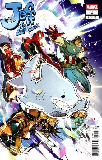 [MAR250650] Jeff the Land Shark #1 (tokitokoro Variant)