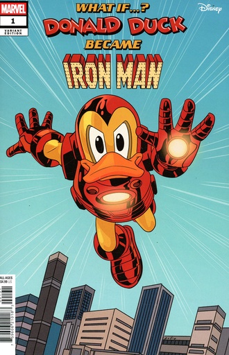 [MAR250476] Marvel & Disney: What If...? Donald Duck Became Iron Man #1 (Phil Noto Variant)
