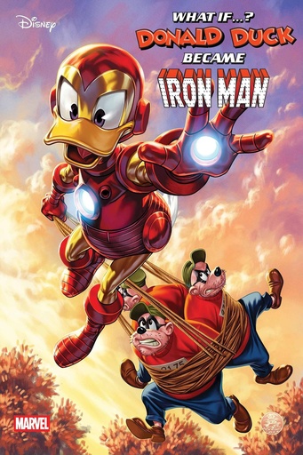[MAR250475] Marvel & Disney: What If...? Donald Duck Became Iron Man #1 (Mark Brooks Variant)