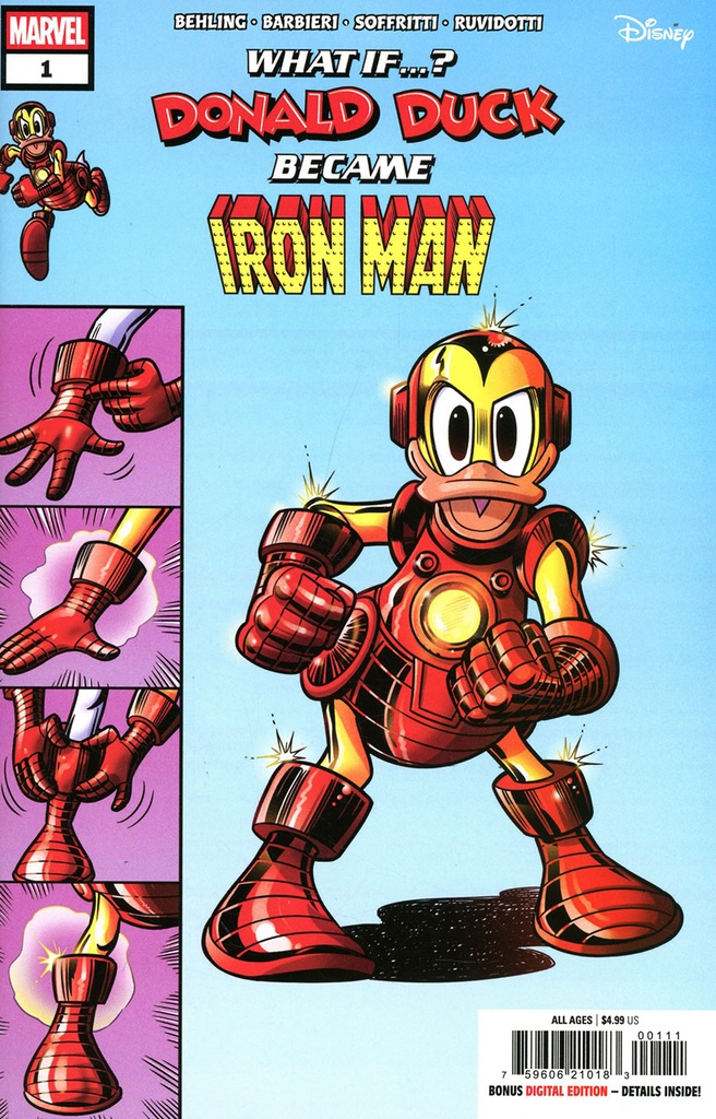 Marvel & Disney: What If...? Donald Duck Became Iron Man #1 | Comicoin