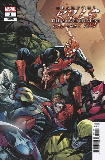 [MAR250405] Deadpool Kills the Marvel Universe One Last Time #2 of 5 (Alessandro Cappuccio Variant)