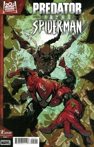 [MAR250398] Predator vs. Spider-Man #2 of 4 (Ryan Stegman Variant)
