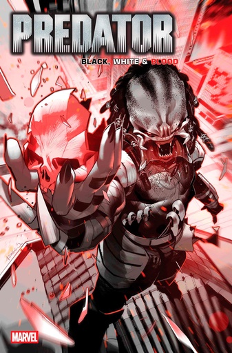 [MAR250392] Predator: Black, White & Blood #1 of 4