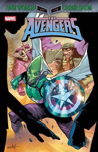 [MAR250340] Avengers #26 (Valerio Schiti Impossible Man Pop-Up Variant)