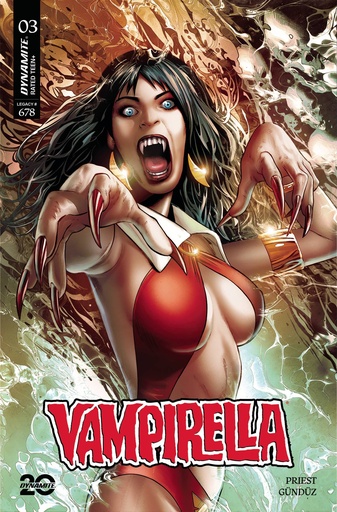 [MAR250198] Vampirella #3 (Cover F Greg Land Foil Variant)