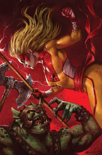 [MAR250152] Thundercats #16 (Cover I Lucio Parrillo Foil Virgin Variant)