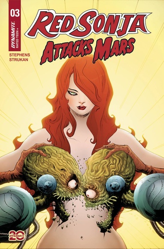 [MAR250107] Red Sonja Attacks Mars #3 (Cover B Jae Lee & June Chung)