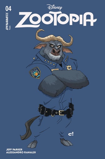 [MAR250087] Zootopia #4 (Cover C Craig Rousseau Color Bleed Variant)