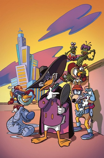 [MAR250075] Darkwing Duck #4 (Cover F Tad Stones Metal Premium Variant)