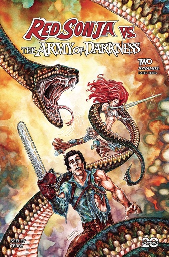 [MAR250044] Red Sonja vs. The Army of Darkness #2 (Cover D Nikkol Jelenic)