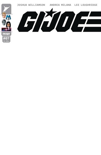 [MAR252815] GI Joe #7 (Cover G Blank Sketch Variant)