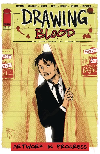 [MAR252799] Drawing Blood #11 of 12 (Cover B Ben Bishop)