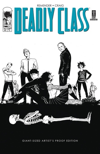 [MAR252781] Deadly Class Giant Sized Artist's Proof Edition #1 (Cover A Wes Craig)