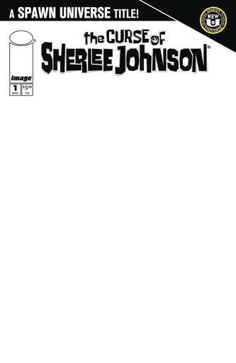 [MAR252760] The Curse of Sherlee Johnson #1 (Cover D Blank Sketch Variant)