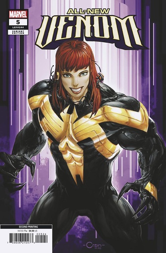 [FEB258316] All-New Venom #5 (2nd Printing Clayton Crain Variant)