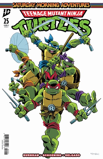 [FEB258829] Teenage Mutant Ninja Turtles: Saturday Morning Adventures Continued #25 (Cover C Ciro Nieli)