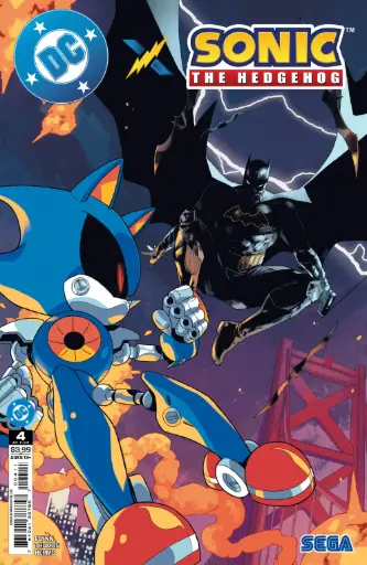[APR253077] DC x Sonic the Hedgehog #4 of 5 (Cover A Pablo M Collar)