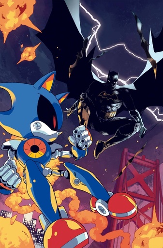 [APR253077] DC x Sonic the Hedgehog #4 of 5 (Cover A Pablo M Collar)