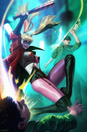 [APR252977] Harley Quinn #52 (Cover C Noobovich Card Stock Variant)