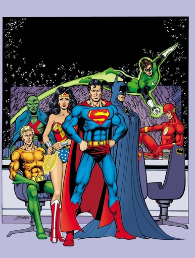 [APR252947] Justice League Unlimited #8 (Cover F George Perez Legacy Card Stock Variant)