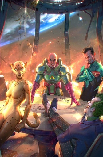 [APR252944] Justice League Unlimited #8 (Cover C Tiago Da Silva Card Stock Variant)