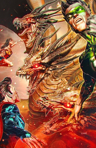 [APR252868] Justice League vs. Godzilla vs. Kong 2 #1 of 7 (Cover E John Giang Foil Variant)