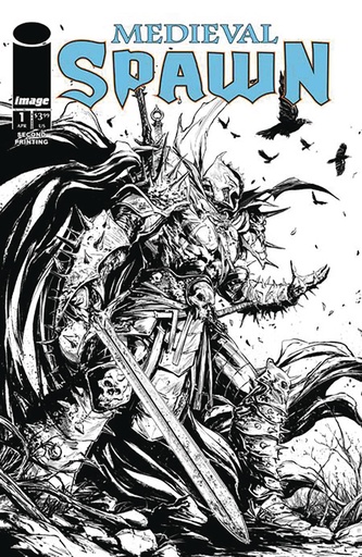 [MAR257334] Medieval Spawn #1 of 4 (2nd Printing)