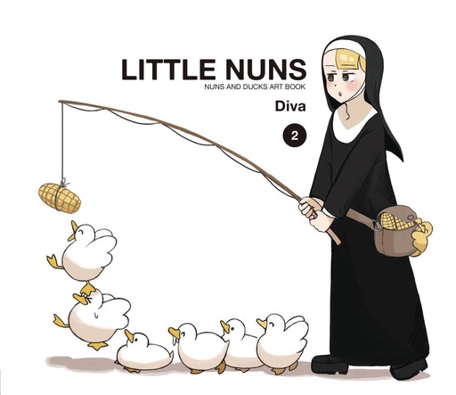[APR251785] Little Nuns: Nuns and Ducks Art Book, Vol. 2