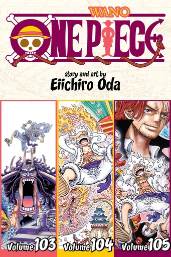 [APR251753] One Piece (3-in-1), Vol. 35 (Vols. 103-105)