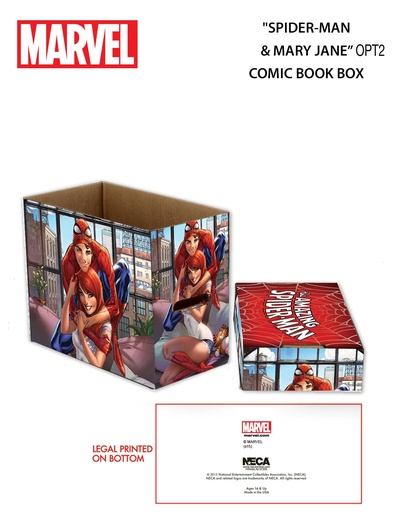 [FEB242212] Spider-Man & Mary Jane - Marvel Graphic Comic Box