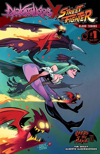 [APR251741] Darkstalkers X Street Fighter: Blood Throne #1 (Cover B Brett Bean)
