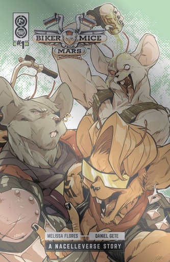 [APR251549] Biker Mice From Mars #1 (Cover E Karl Kerschl Foil Variant)