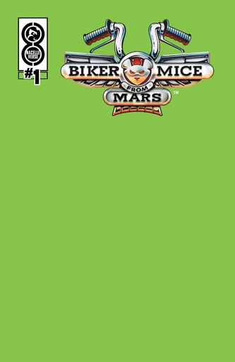 [APR251548] Biker Mice From Mars #1 (Cover D Martian Green Blank Variant)