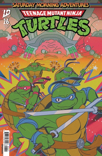 [APR251039] Teenage Mutant Ninja Turtles: Saturday Morning Adventures Continued #26 (Cover B Boxerbun)