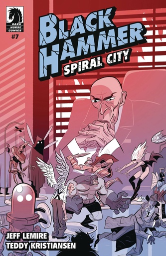 [APR250981] Black Hammer: Spiral City #7 (Cover B Jan Solheim)