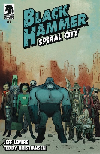 [APR250980] Black Hammer: Spiral City #7 (Cover A Teddy H Kristiansen)