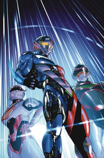 VR Troopers #1 (Cover E Taurin Clarke Foil Virgin Variant)
