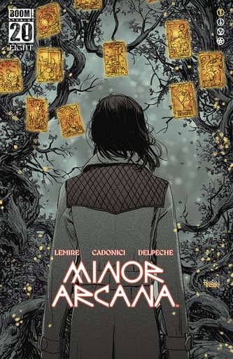 [APR250925] Minor Arcana #8 (Cover C Dan Panosian BOOM Studios 20th Anniversary Variant)