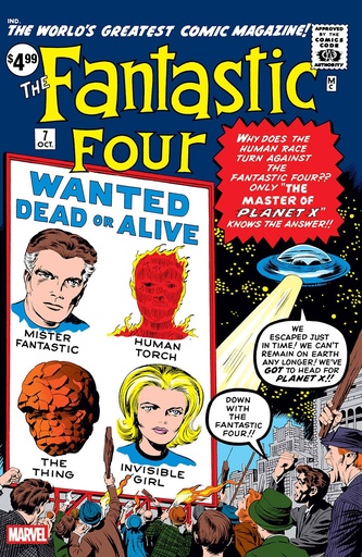Fantastic Four #7 (Facsimile Edition Foil Variant)